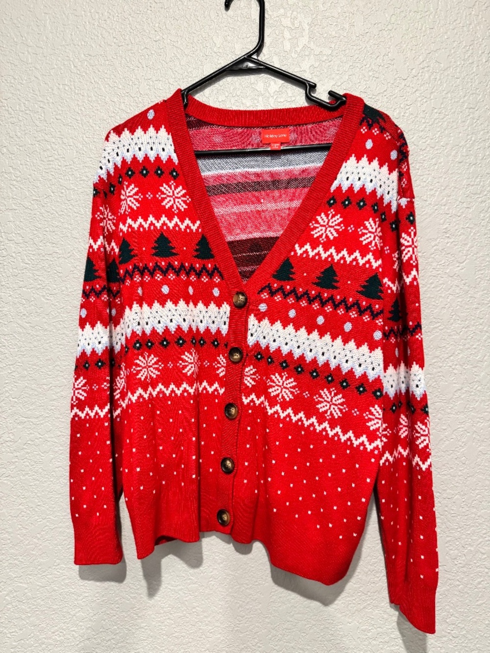 Women’s Christmas sweater cardigan